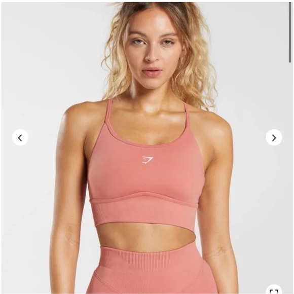 Gymshark sweat seamless longline sports bra! Work out top! - Picture 1 of 5